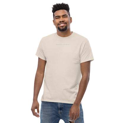 T-shirt Homme brodé Jamais sans mon Cheval