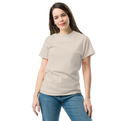 T-shirt Femme brodé Jamais sans mon Cocker