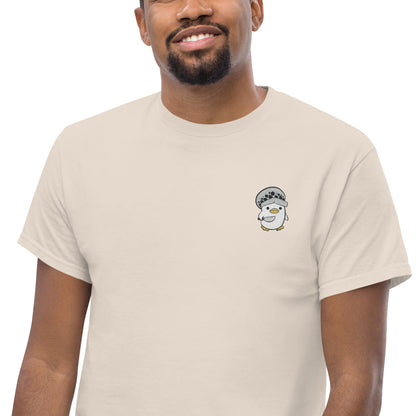 T-shirt Homme Brodé Petit Canard Inspiré de Law