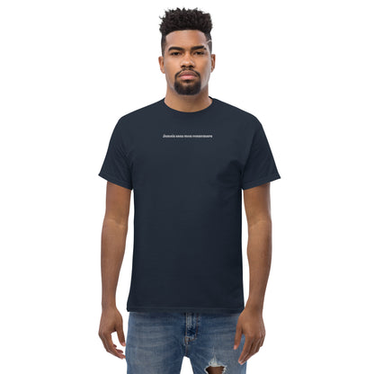 T-shirt Homme brodé Jamais sans mon Connemara