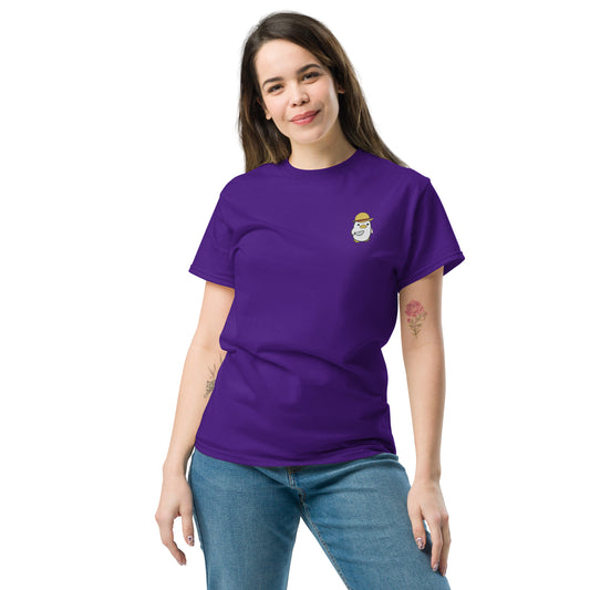 T-shirt Femme Brodé Petit Canard Inspiré de Luffy