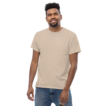 T-shirt Homme brodé Jamais sans mon Cheval