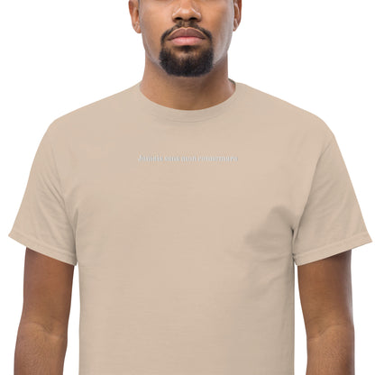 T-shirt Homme brodé Jamais sans mon Connemara